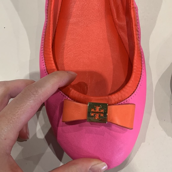 Tory Burch Eddie Bow Flats. Women’s size 9.5 - Picture 5 of 7
